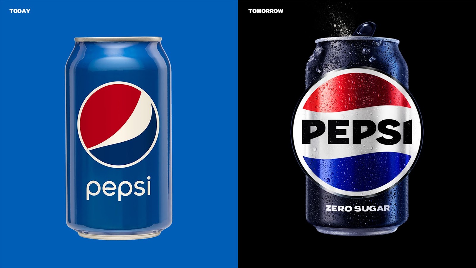 pepsi logo changes