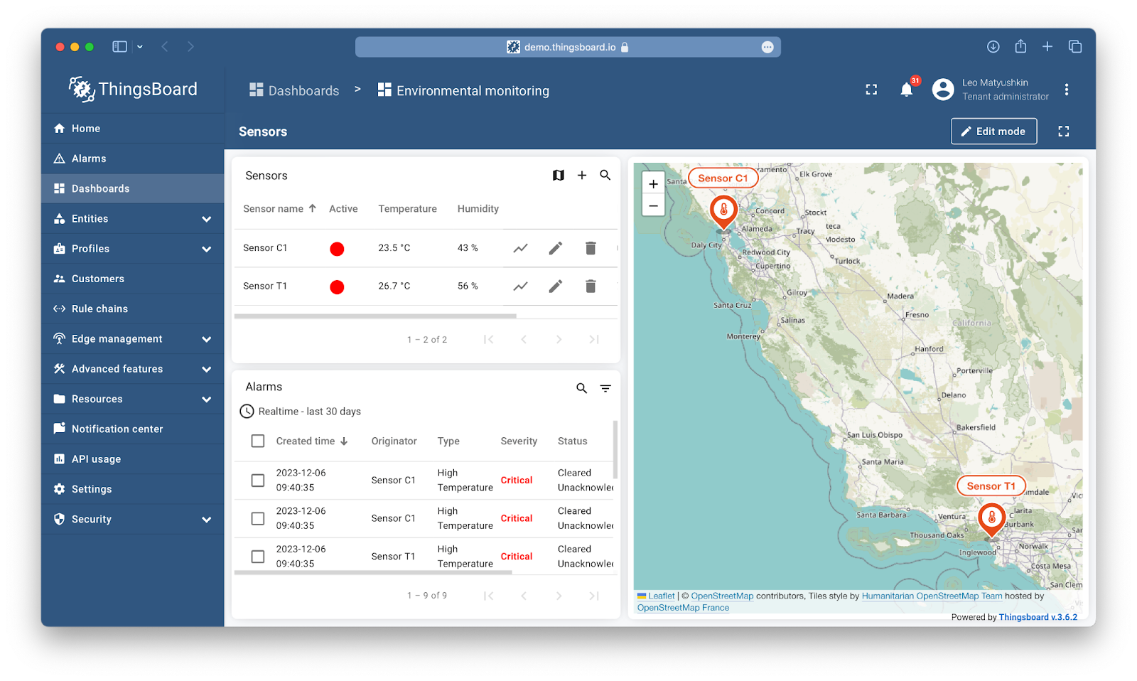 NoCode and IoT: platforms and projects