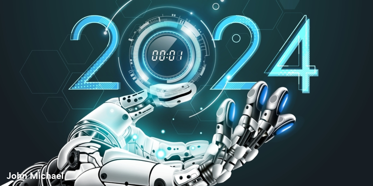 robotic hand holding 2024 in hand, how to find ecommerce clients for smma