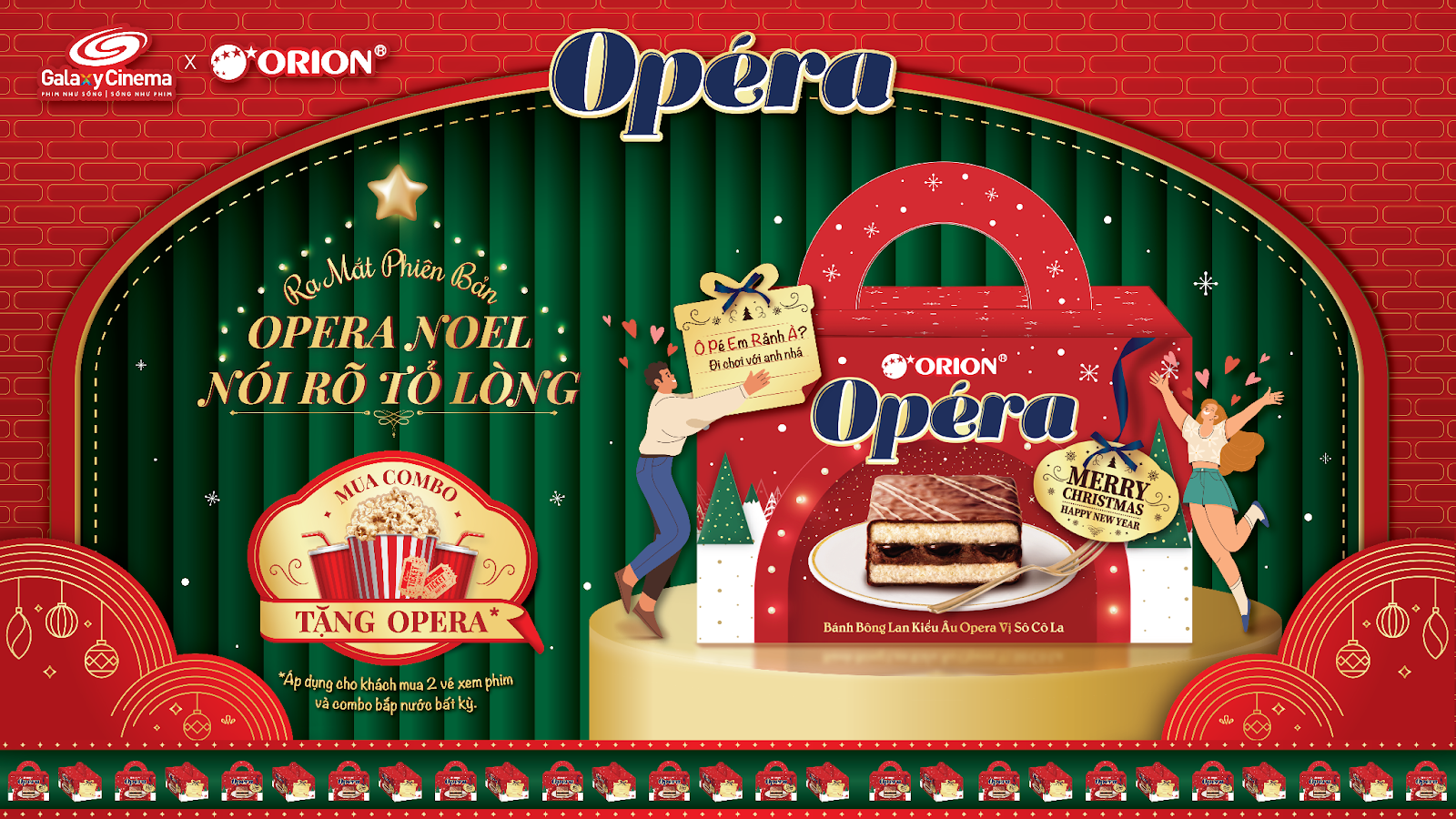 Trao gửi yêu thương ngọt ngào cùng Opera phiên bản đặc biệt cho Giáng sinh 2023