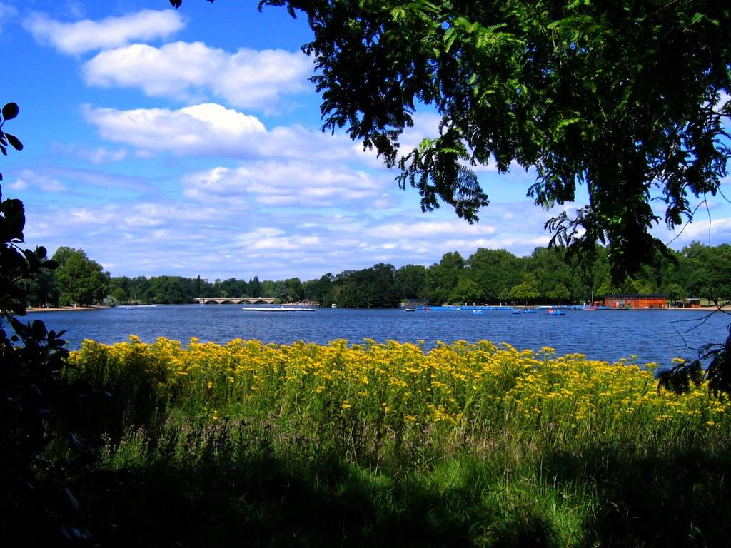 The Serpentine Lake in Hyde Park, London | Hyde Park is one … | Flickr