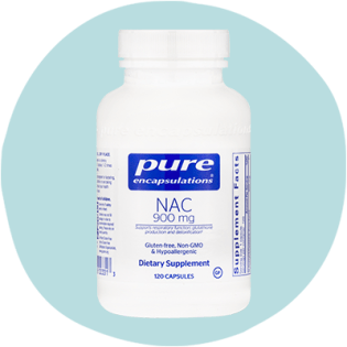 4. ผลิตภัณฑ์อาหารเสริม Pure Encapsulations NAC (N-acetyl-L-cysteine) 900 mg