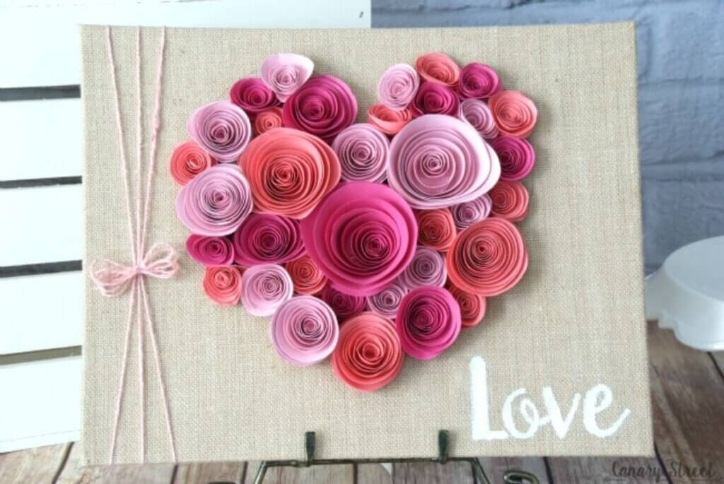 Paper Heart Bouquet