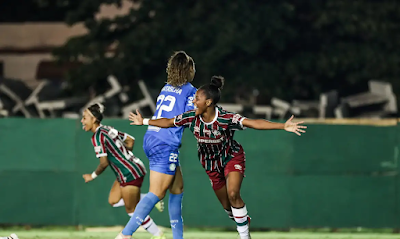 Fluminense e Palmeiras no Brasileirão Feminino 2024 (Foto: Divulgação / Fluminense / Marina Garcia)