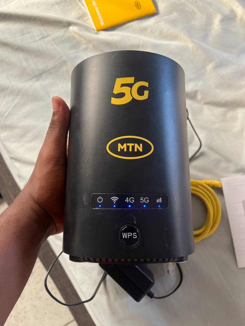 How to set up the MTN 5G router and connect to your mobile device