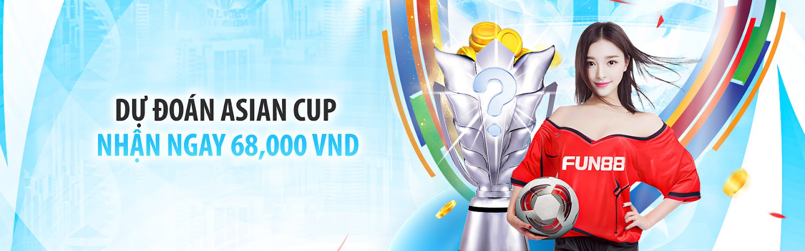 Sự kiện khuyến mãi Dự đoán Asian Cup 2023 siêu hấp dẫn tại Fun88