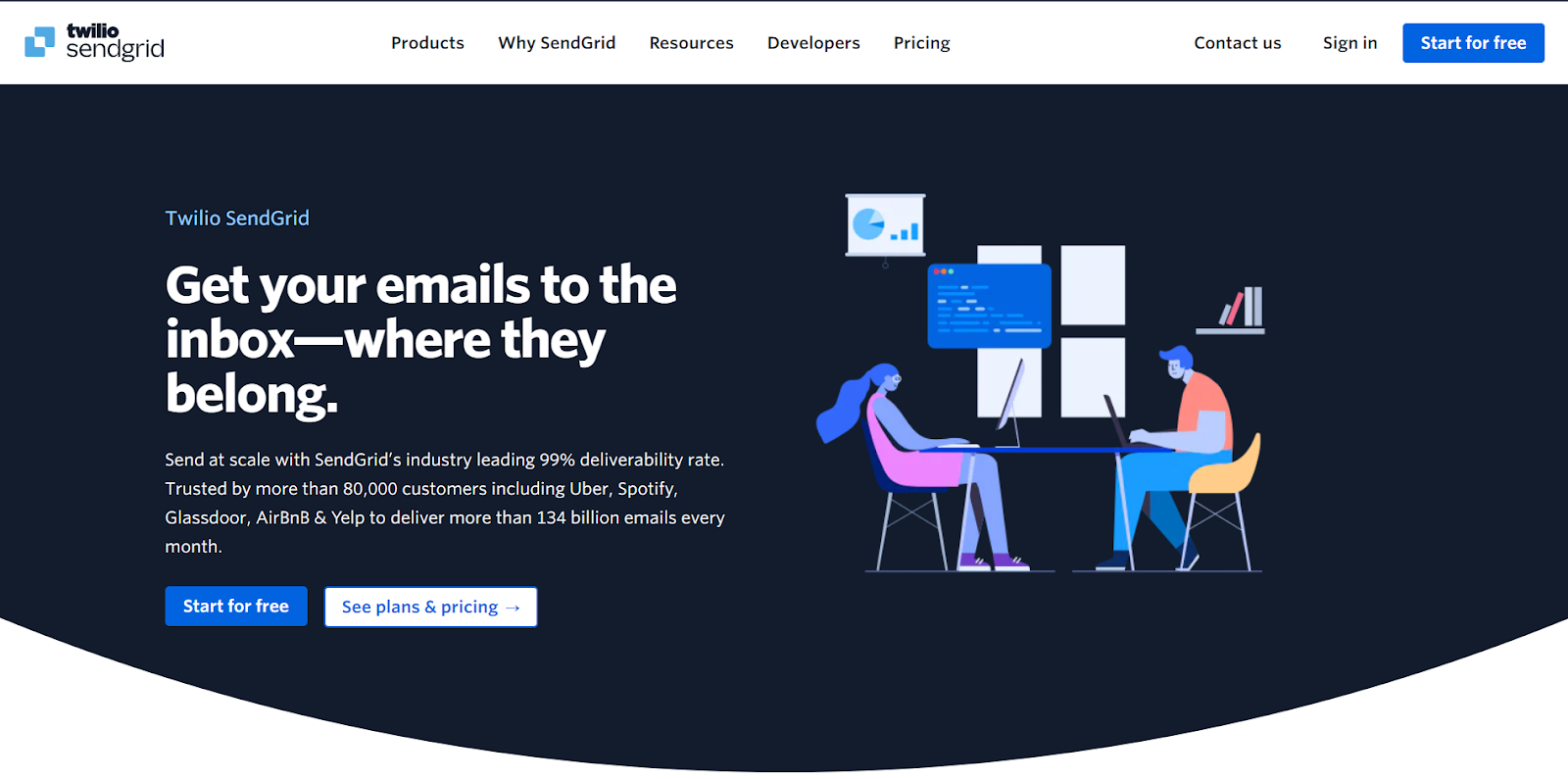 SendGrid - The Most Effective MailChimp Alternatives That You Can Go For
