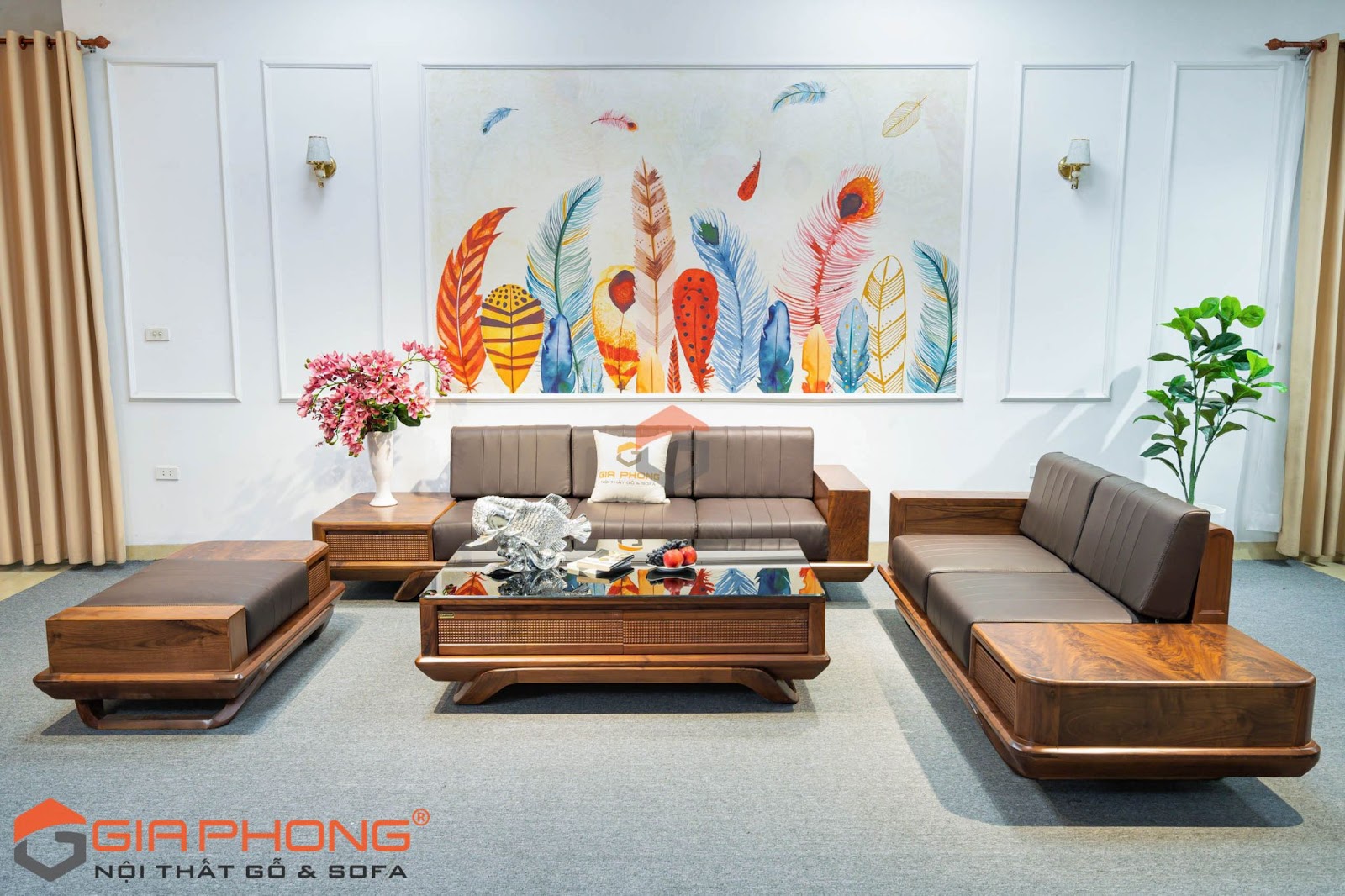 Cách nhận biết bàn ghế sofa gỗ óc chó đạt chuẩn chất lượng