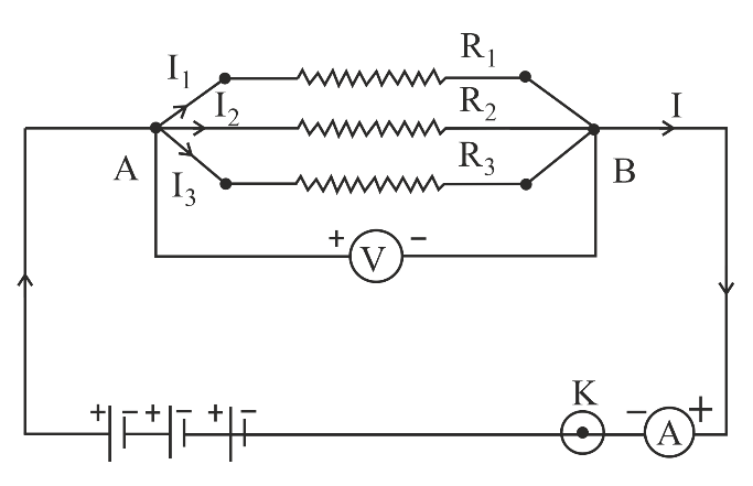 What is parallel combination of resistances Calculate resultant resistance  of parallel combination of three resistances
