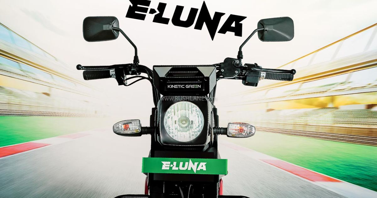 Kinetic Luna Electric: Rs 75,000, 110 km Range, Full Specs - top