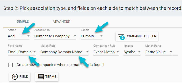 associations in bulk for HubSpot