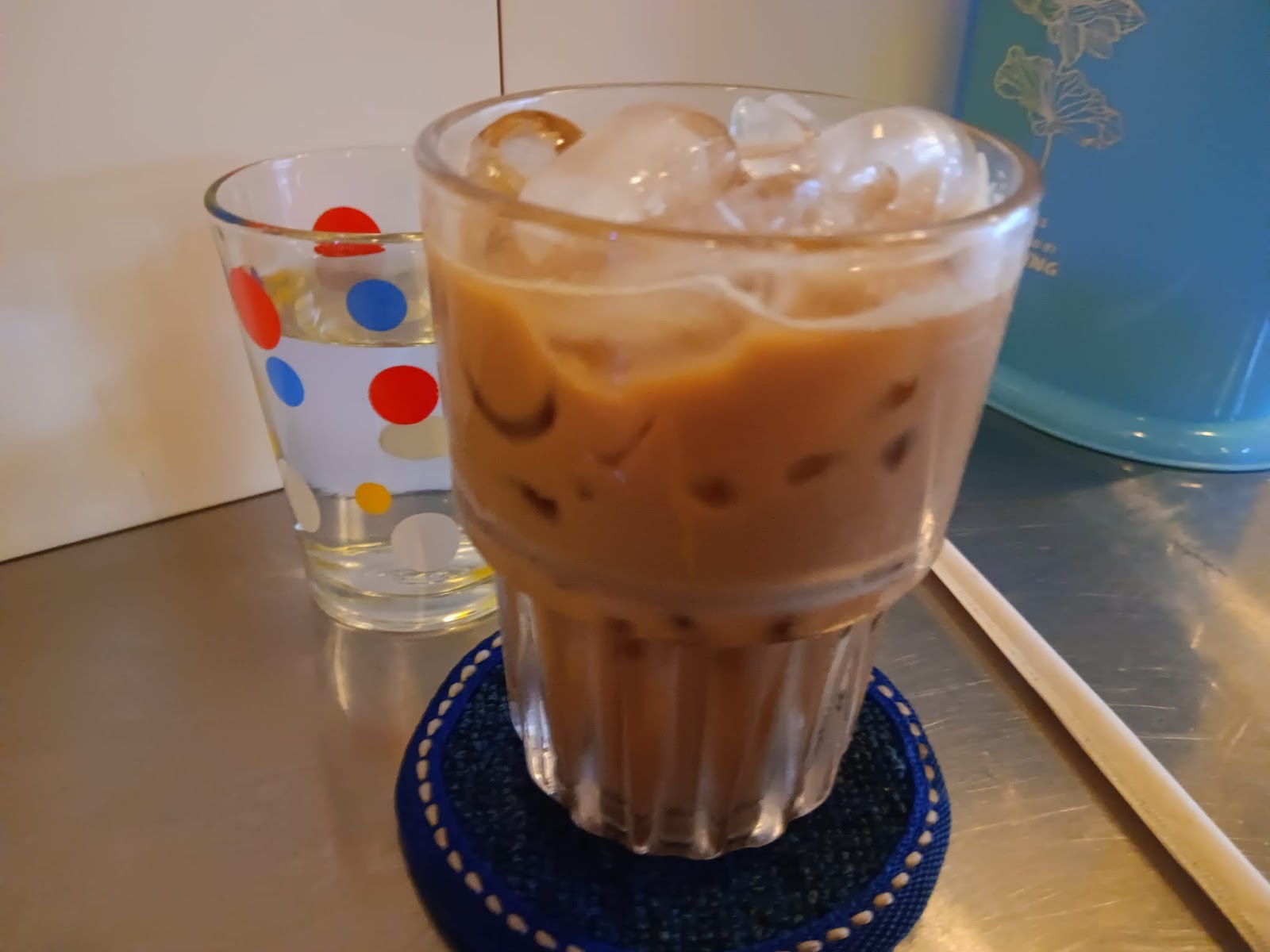 iced Vietnamese coffee at An Choi