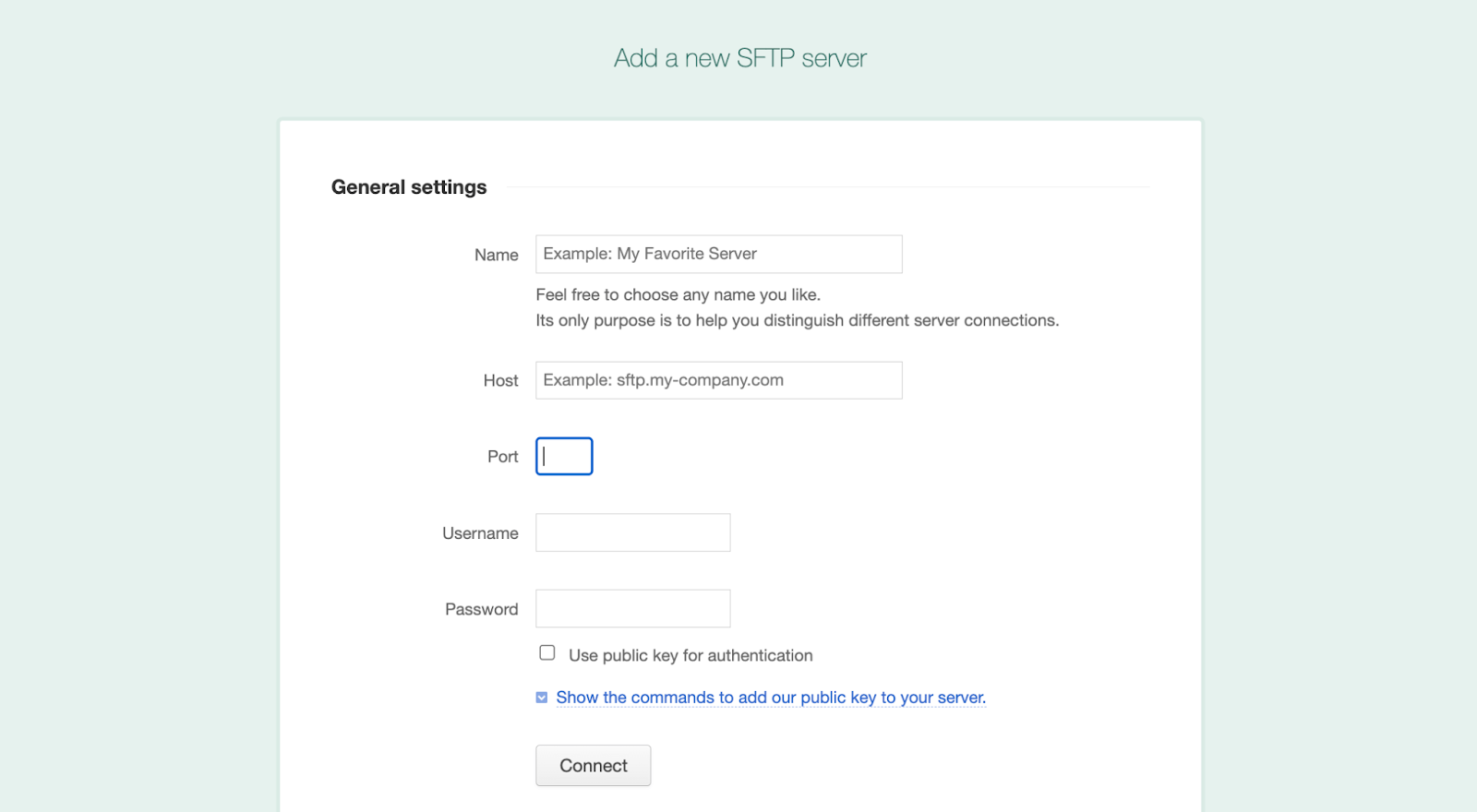 Settings to deploy into Krystal using DeployBot