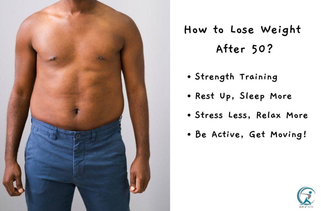 Tips on how to lose weight after 50