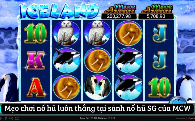 Mẹo chơi nổ hũ luôn thắng tại sảnh nổ hũ SG của MCW