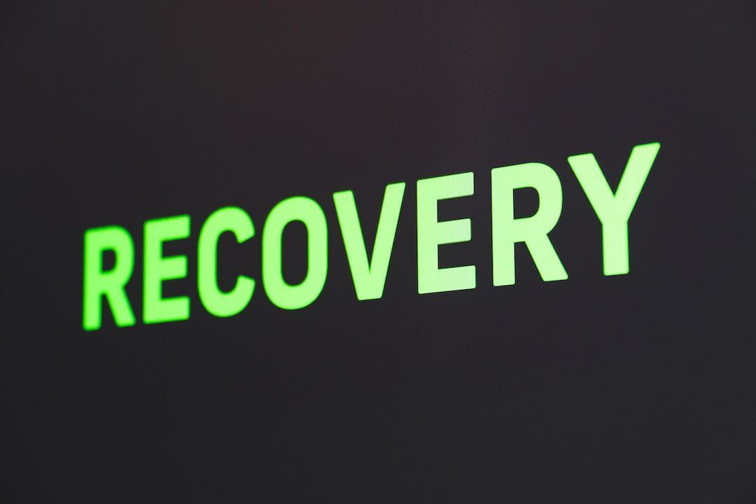 Recovery journey