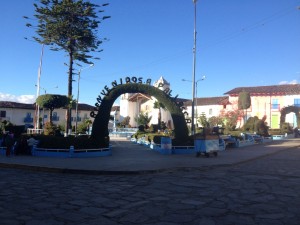Plaza de Armas at Pallasca