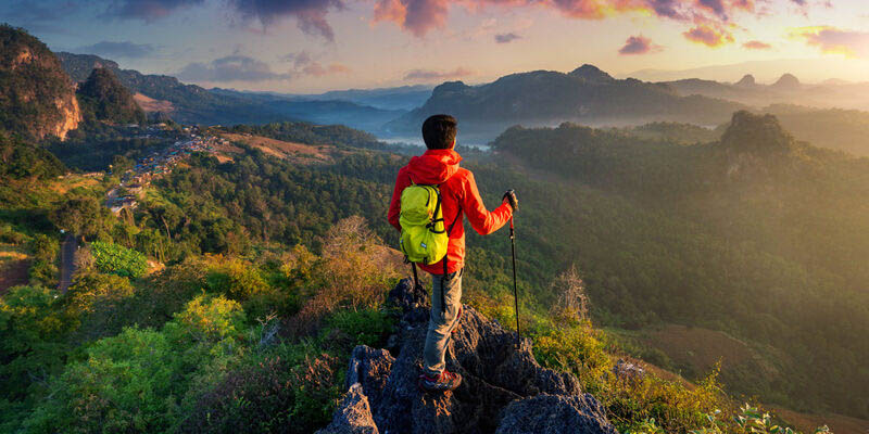 đồi núi tại mae hong son 