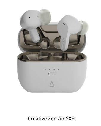 Creative Zen Air SXFI earbuds & Creative Zen Hybrid SXFI headphones launched
