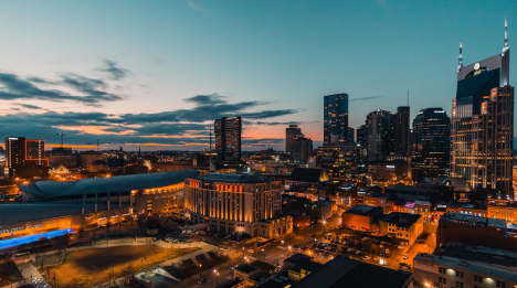 Nashville is a hot spot for downtown wedding venues and lakeside wedding ceremonies, including The Bridge Building, The Bell Tower, and The Estate at Cherokee Dock