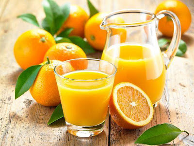 Nước cam là thức uống lý tưởng trong thời gian này