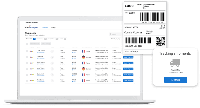 Easyship Boosts Webinterpret Seller Conversions by 80%