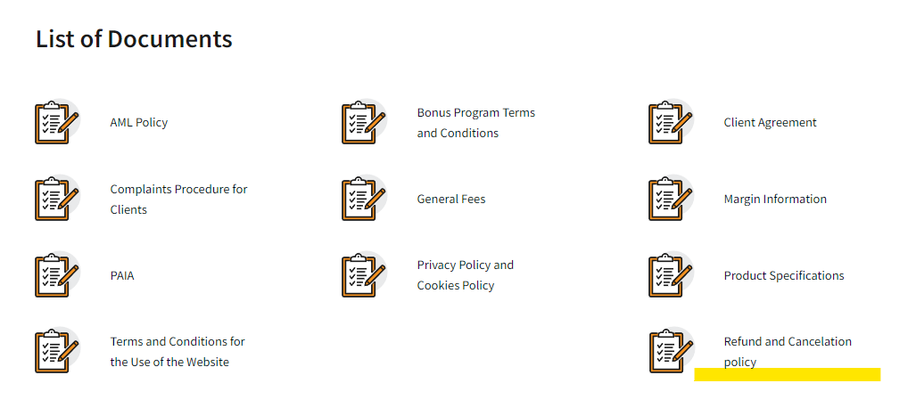 Check out FXNovus’ Legal page for more interesting documentation