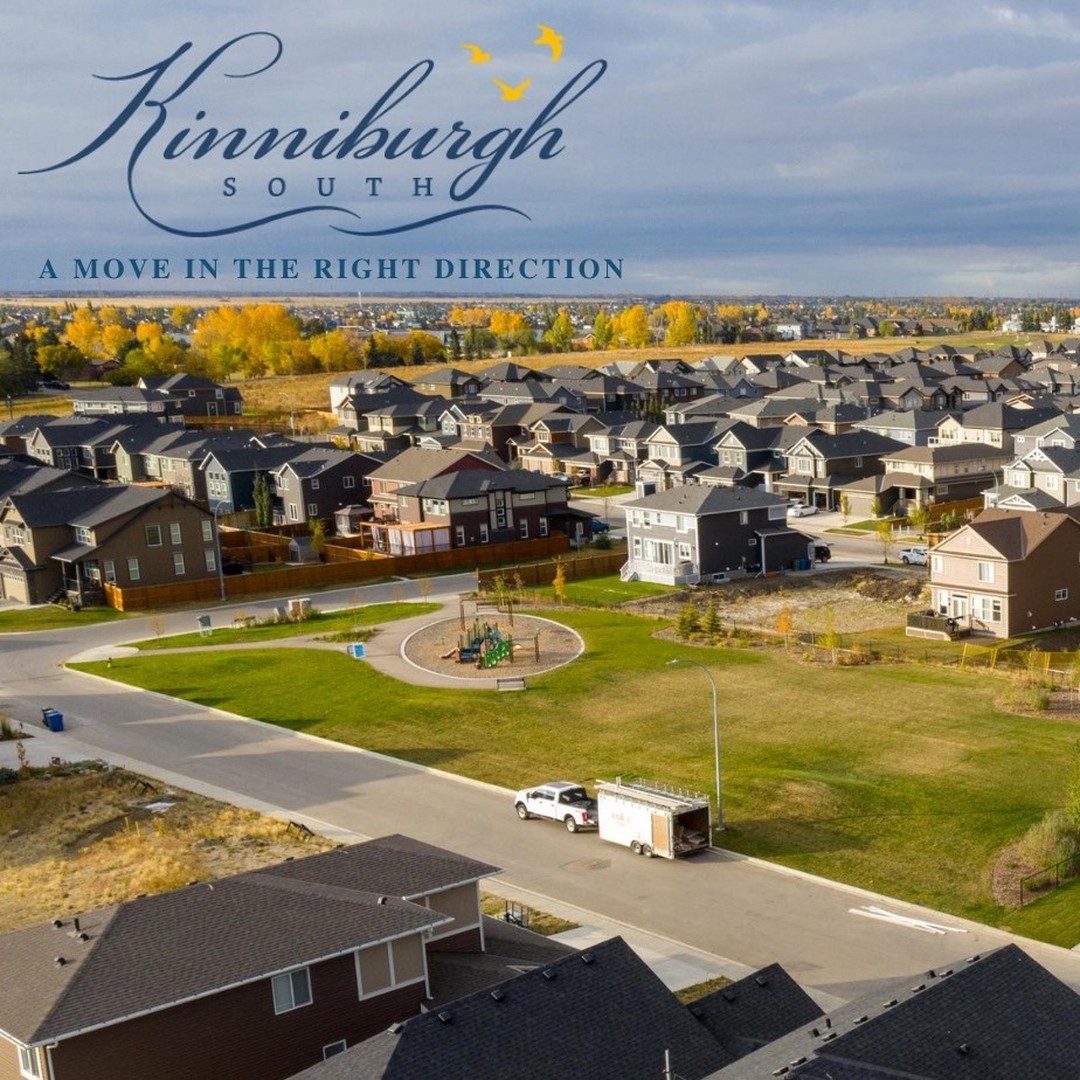 An aerial view of Kinniburgh South