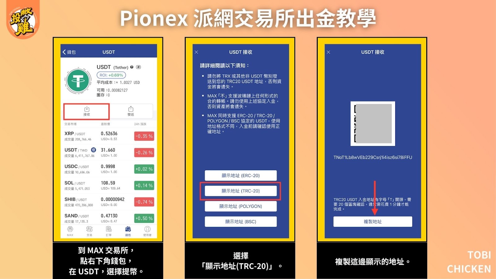 Pionex 派網交易所出金、入金教學｜如何用新台幣買 BTC、ETH？加密貨幣怎麼換成新台幣匯回台灣？