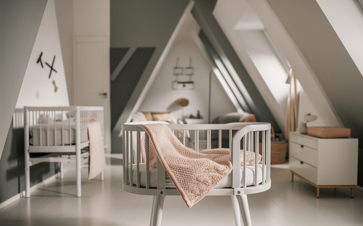 decoração moderna para quarto de bebê
