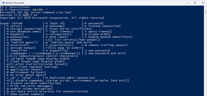 Maîtriser l’interface de ligne de commande SQL Server