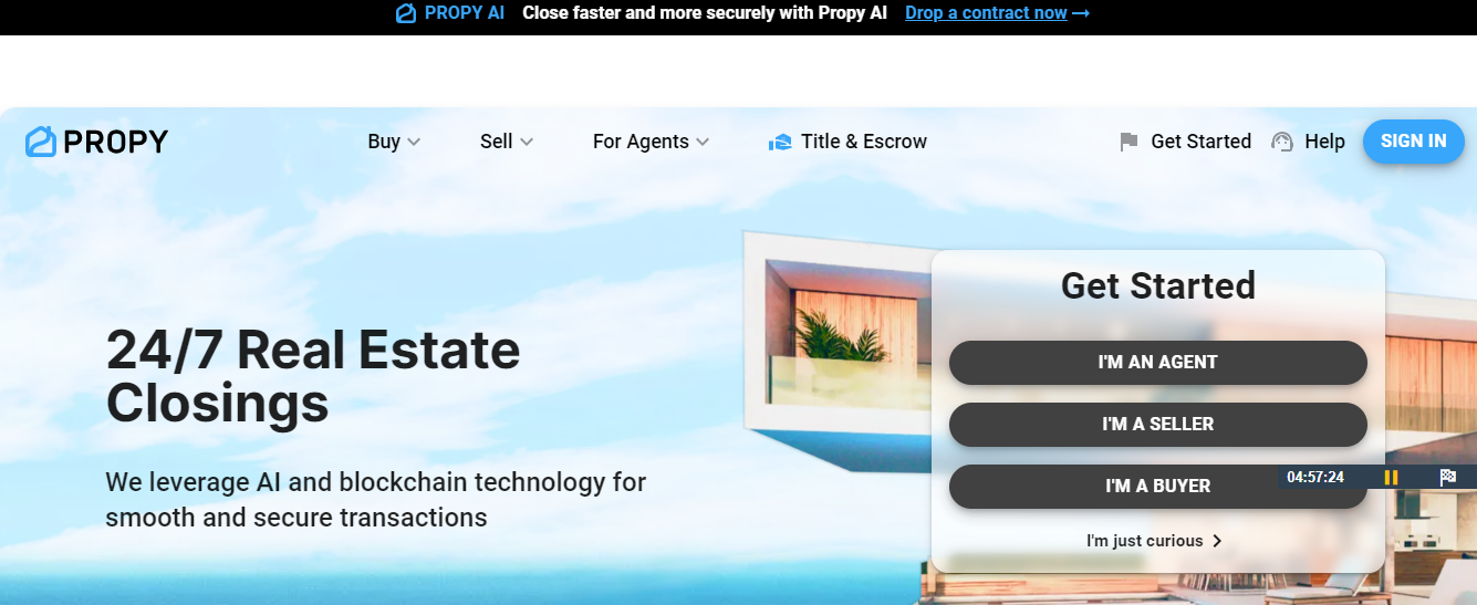 Propy Blockchain Land Registry Platform Development