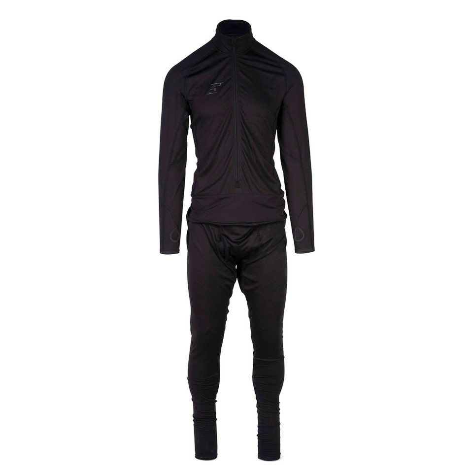 An image of the 509 Mens FZN LVL1 Party Suit, which includes full long-sleeved top and insulated leggings, against a blank background
