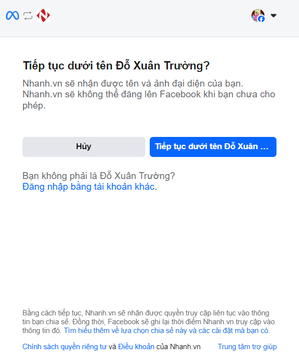 Các bước để kích hoạt mua sắm trên Messenger