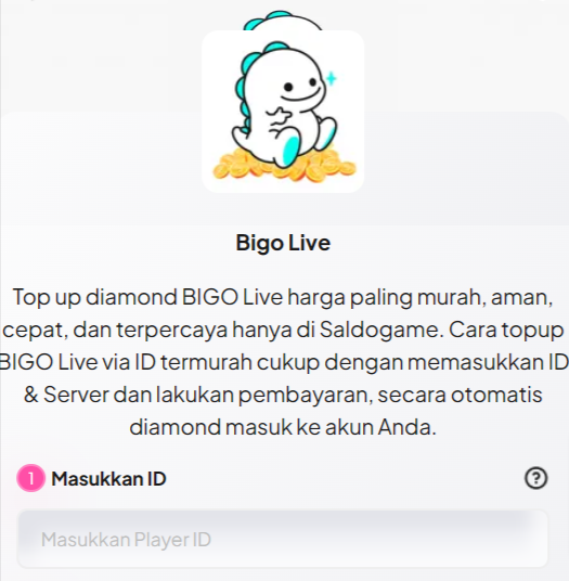 Panduan Lengkap Cara Top Up Diamonds BIGO LIVE