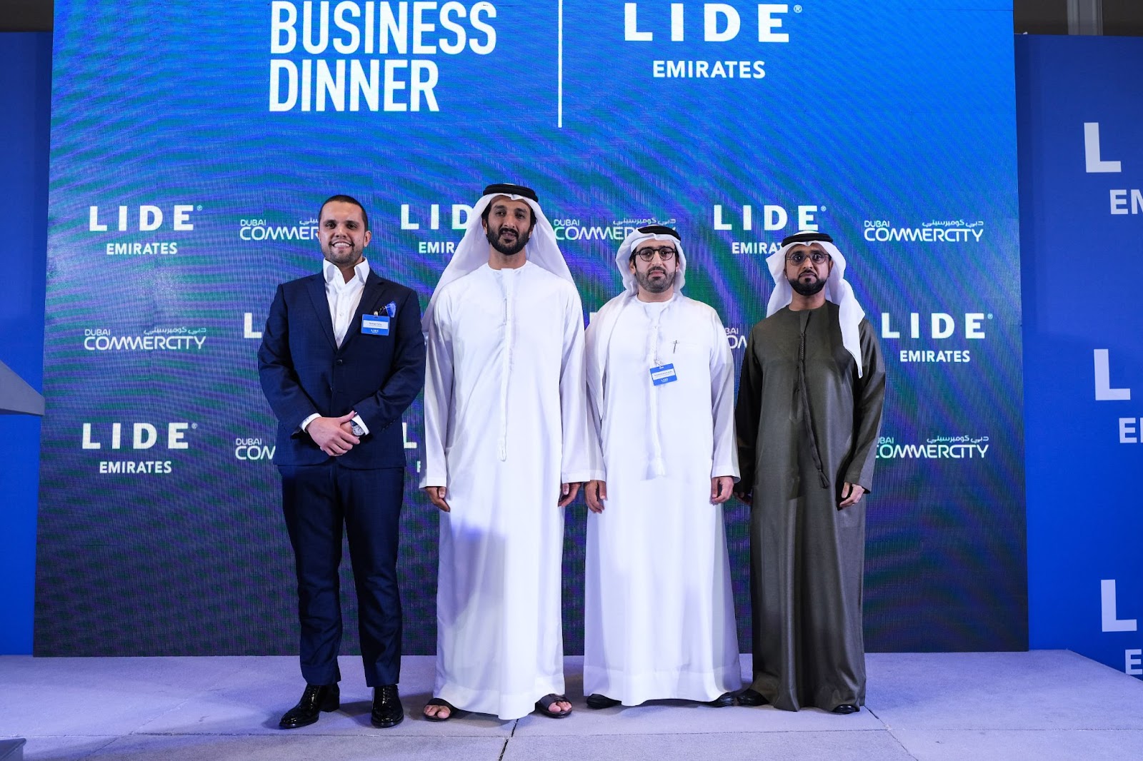 Último encontro de membros do grupo LIDE Emirates em Dubai