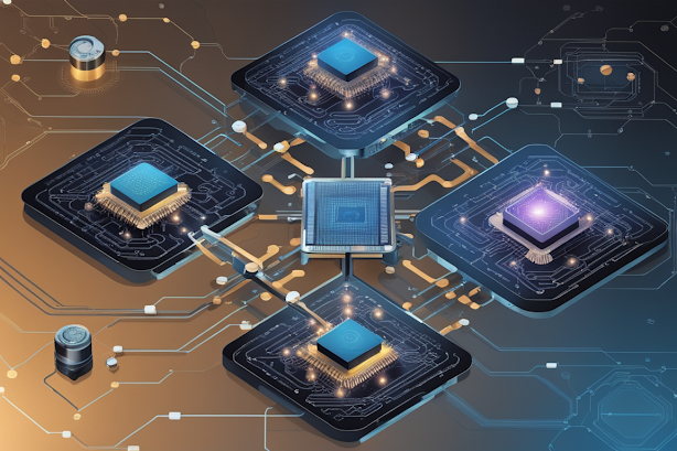 Quantum processors and AI algorithms working together