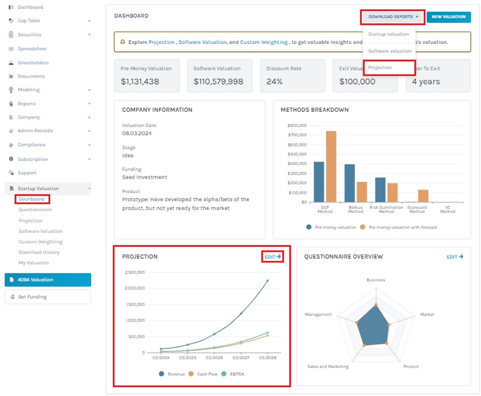 download reports 