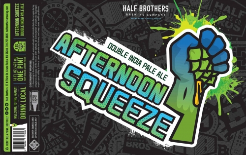 Half Brothers Brewing Co Afternoon Squeeze
