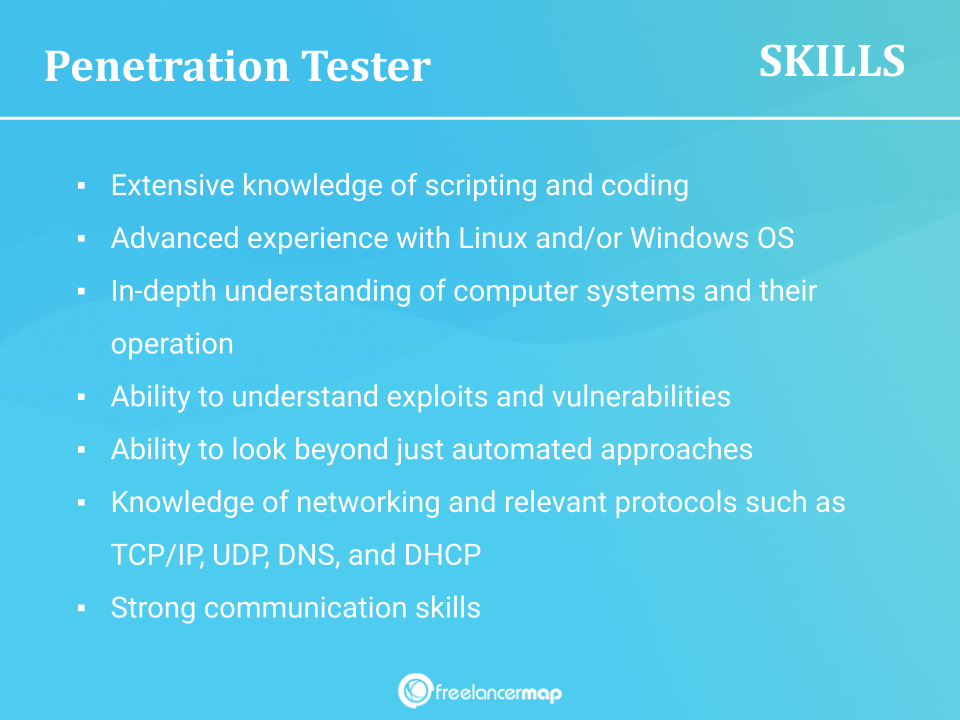 Skills of a Penetration Tester