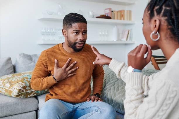 4,500+ Black Couple Arguing Stock Photos, Pictures & Royalty-Free Images -  iStock | Couple talking, Black woman sad, Bad relationship