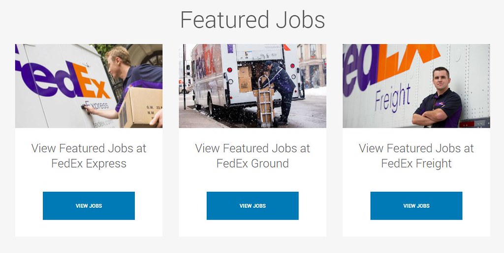 Screenshot of FedEx job postings - Seasonal Jobs in 2023! Here’s Who’s Hiring This Holiday Season