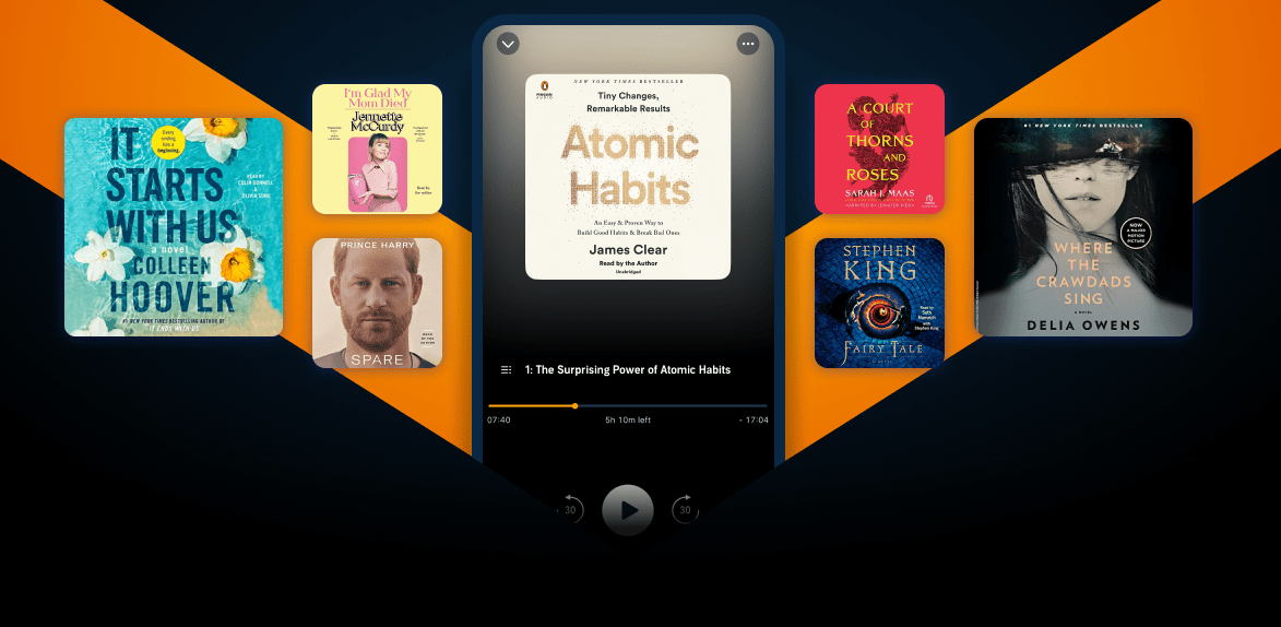 Design & Functionality for Audible