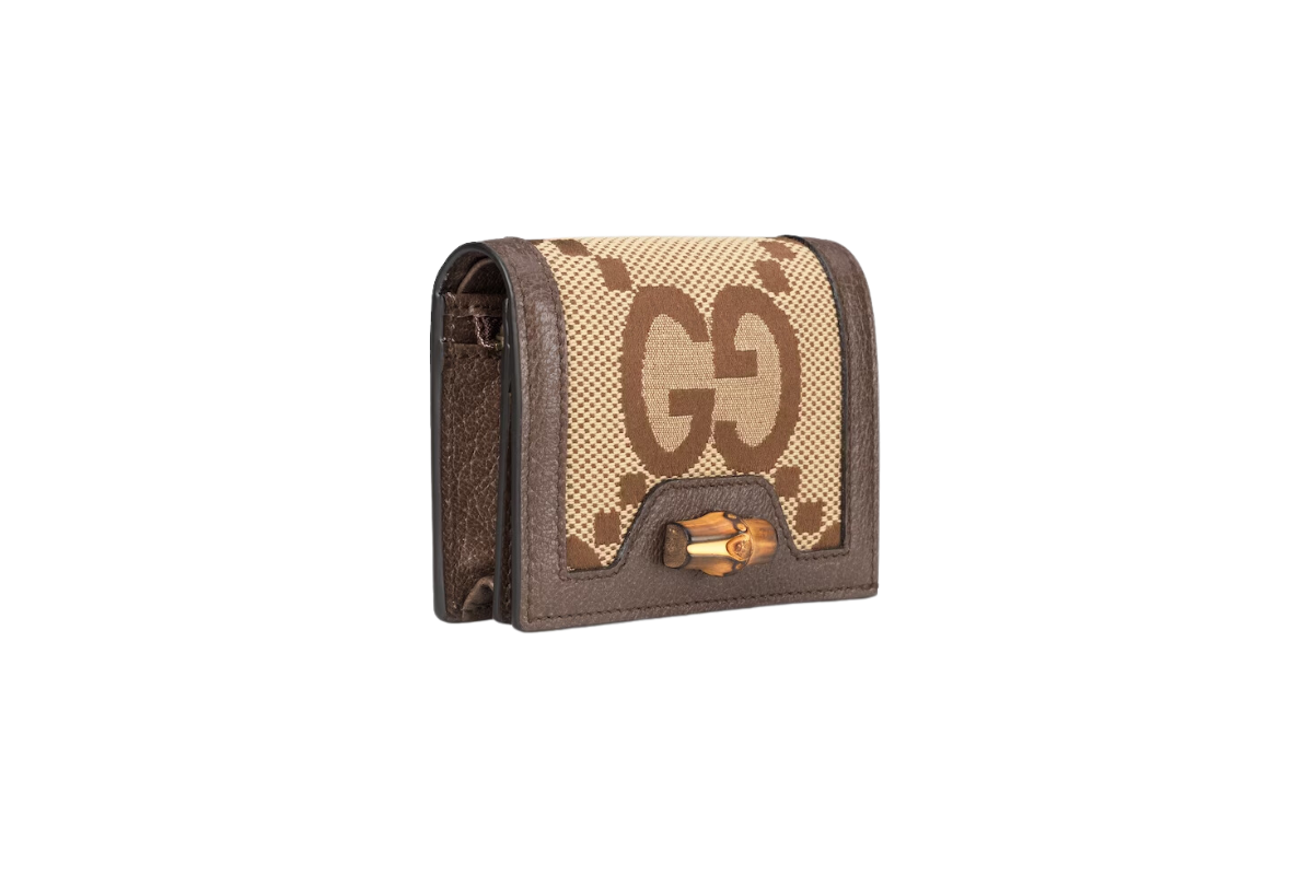 5.GUCCI DIANA JUMBO GG CARD CASE  