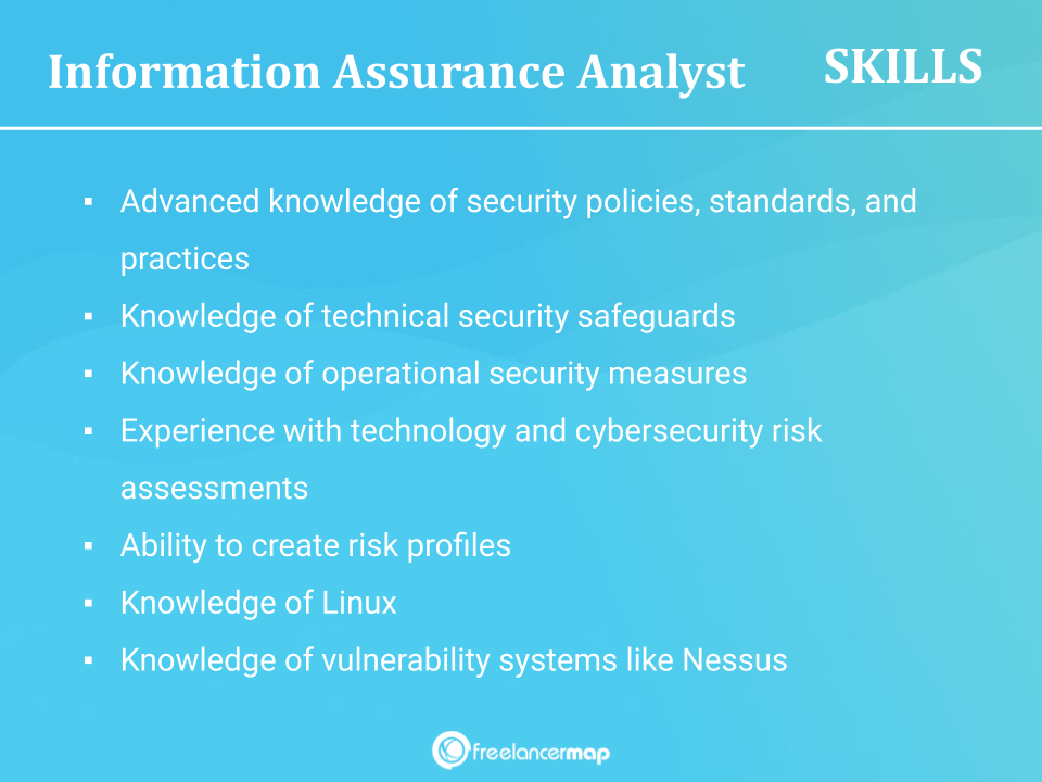 Skills Of An Information Assurance Analyst