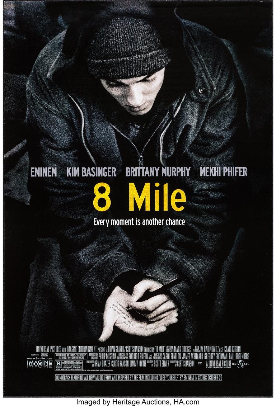 8 Mile (Universal, 2002). One Sheet (27" X 40") DS. Drama.. ... | Lot  #54007 | Heritage Auctions