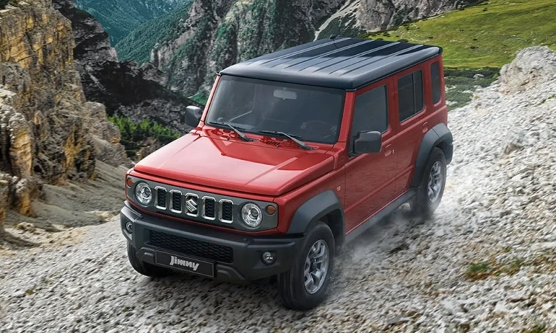 ดีไซน์การออกแบบของรถยนต์ : Suzuki JIMNY 2024