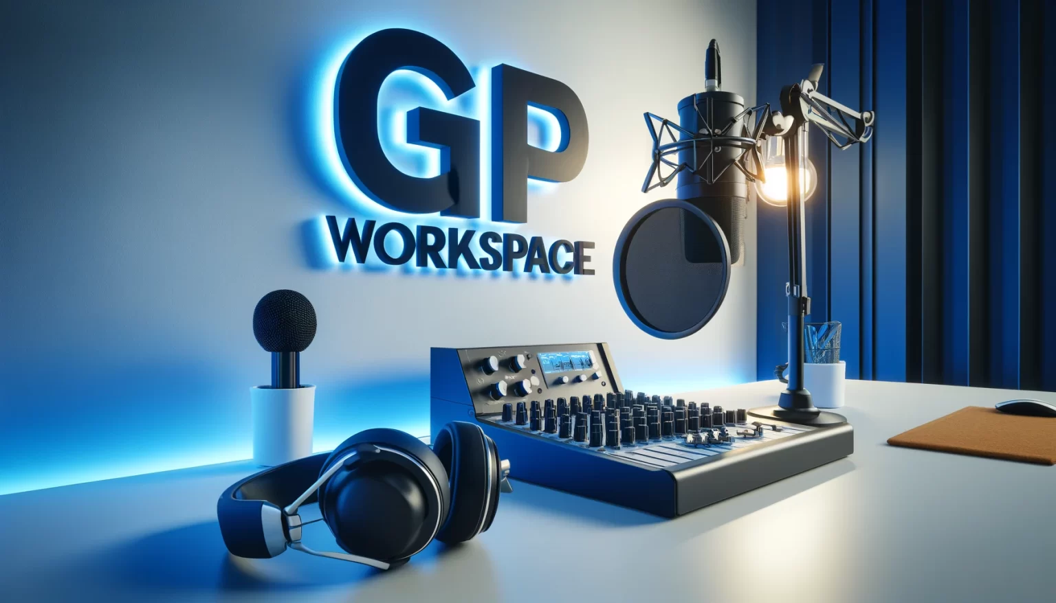 workspaces in miami for coworking with GP Workspace podcast studio