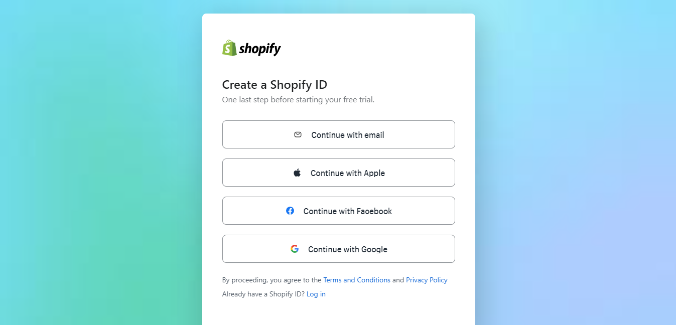 Step 1: Set up your Shopify store