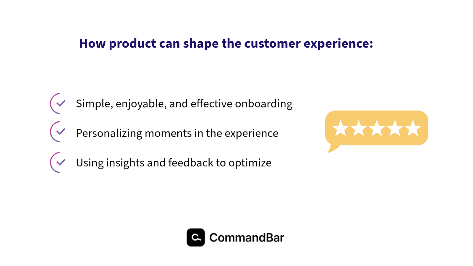 How product teams can have an impact on the customer experience